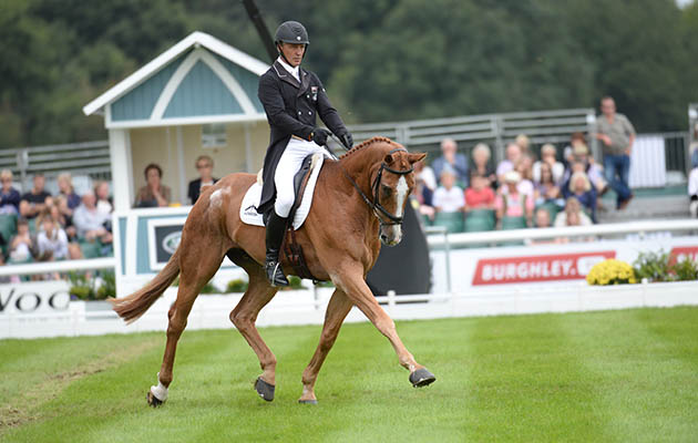 The Land Rover Burghley Horse Trials 02 09 2016 DRESSAGE