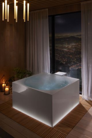 Kohler's stillness infinity bathtub