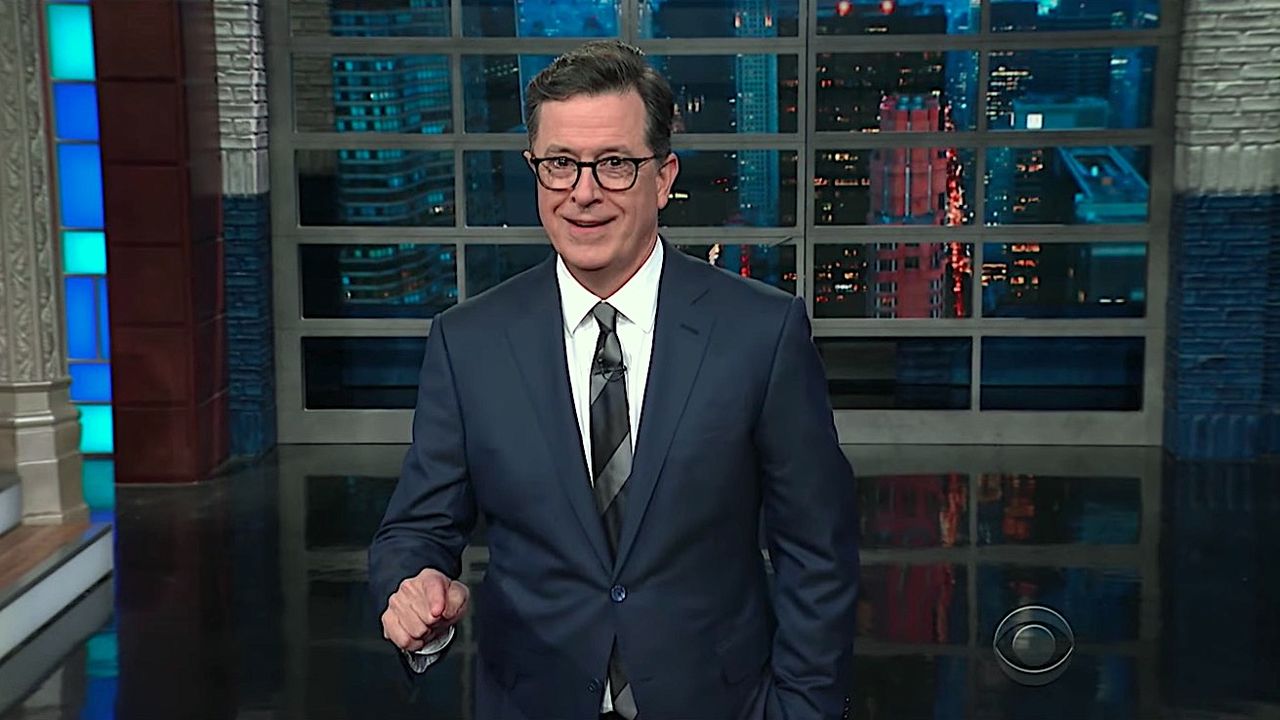 Stephen Colbert kicks of 2018 with Trump tweets