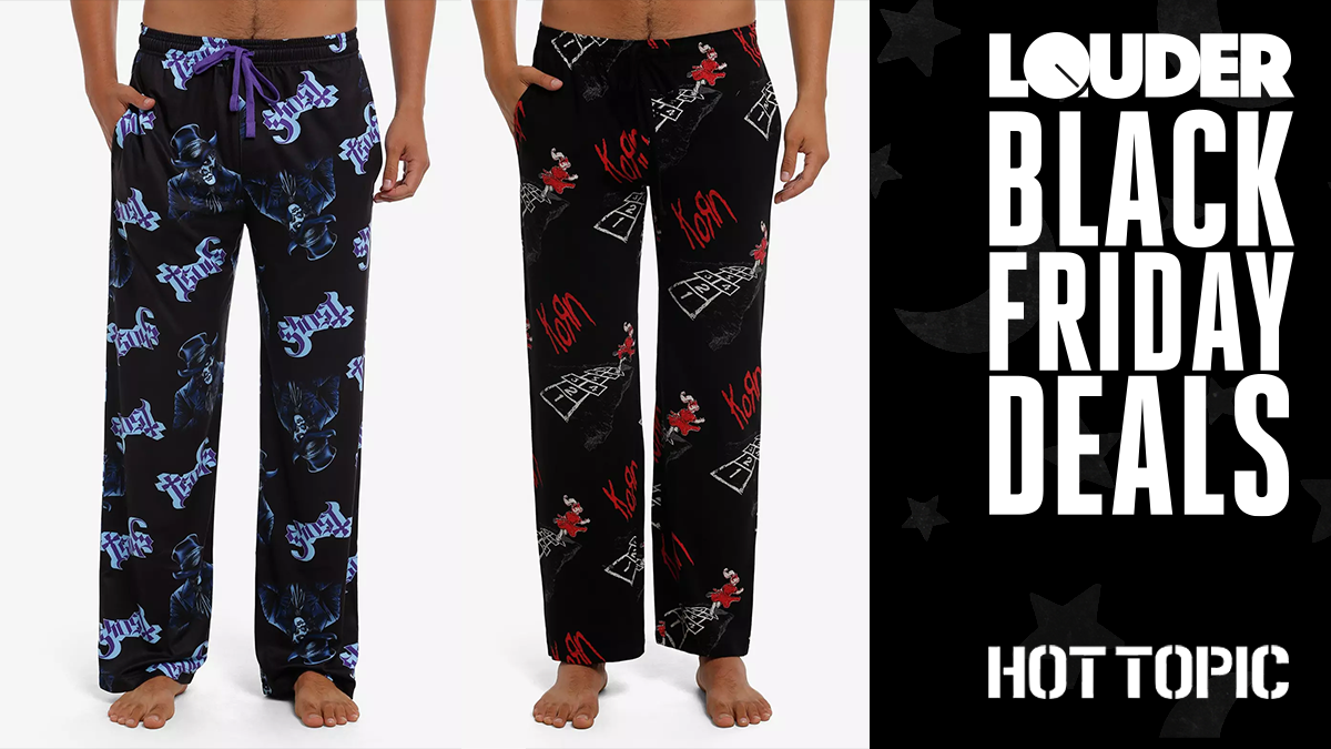 Who knew heavy metal pyjamas were a thing? Well, now I do and I'm picking up a pair for winter in the huge Hot Topic sale