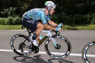 Mark Cavendish racing at the 2023 Tour de France