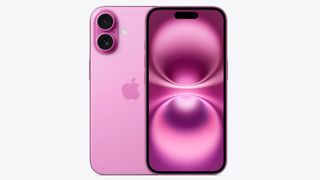 The iPhone 16 in Pink