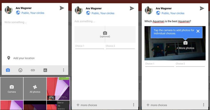 Google+ tries to make this process as simple as possible.