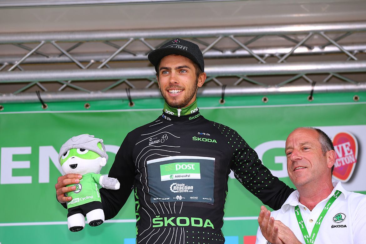 Jacob Scott (An Post CRC) leads the mountains classification