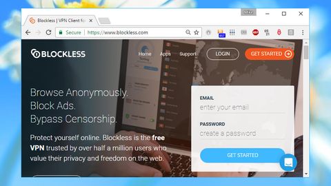 blockless smart vpn client