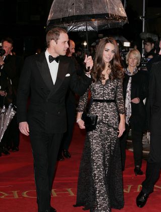 Kate and William: January 2012