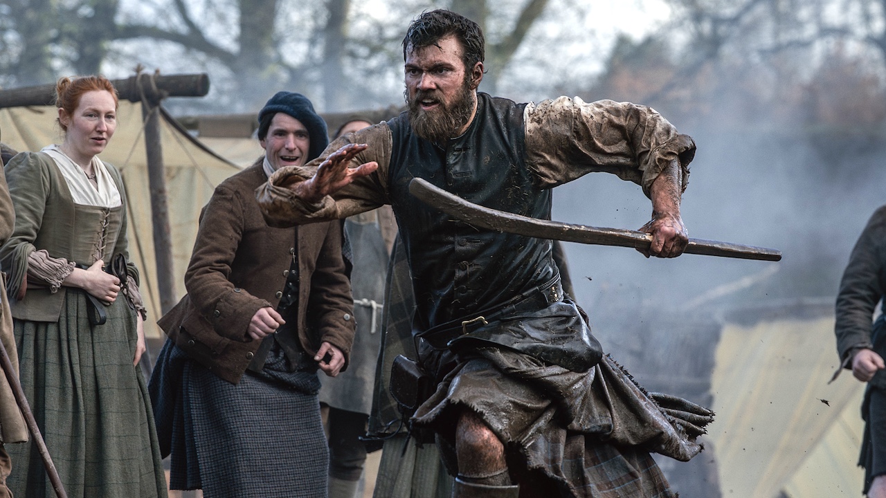 sam retford on outlander: blood of my blood
