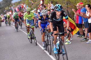 Leopold Konig attacks on stage 20 of the 2016 Vuelta a Espana