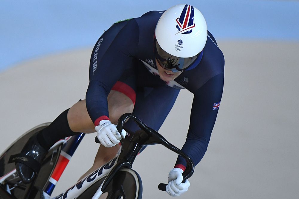 Britain's Katy Marchant advanced to the semis