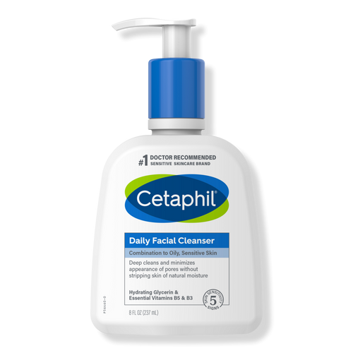 Daily Facial Cleanser Face Wash for Sensitive Skin