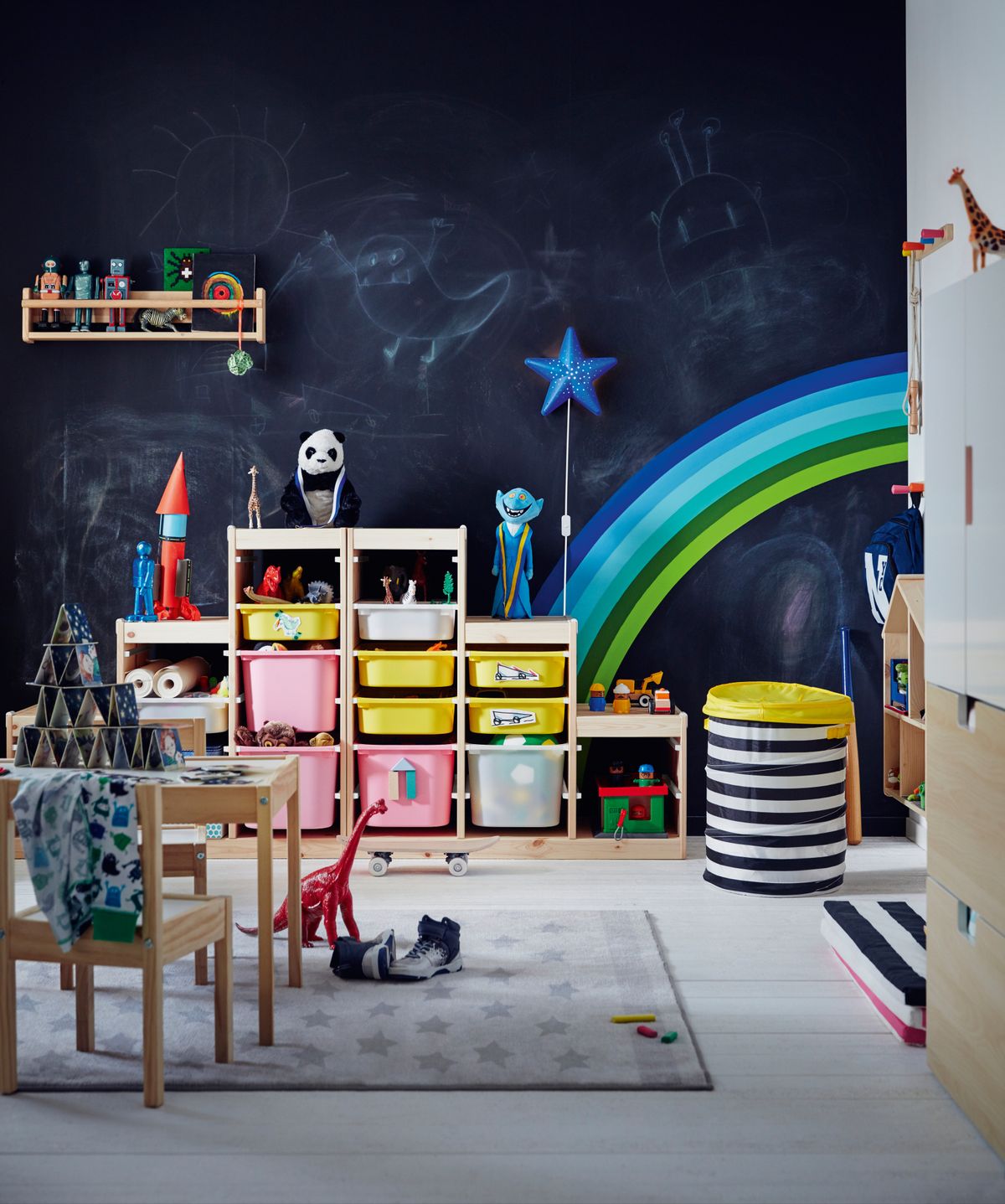 DIY Kids Art Station - How To Make A 5-in-1 Freestanding Art Center