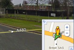 SAS base on Street View