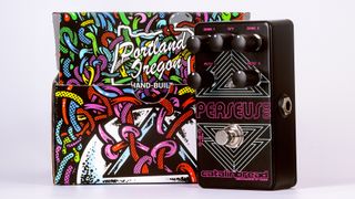 Catalinbread Perseus Dio packaging and pedal