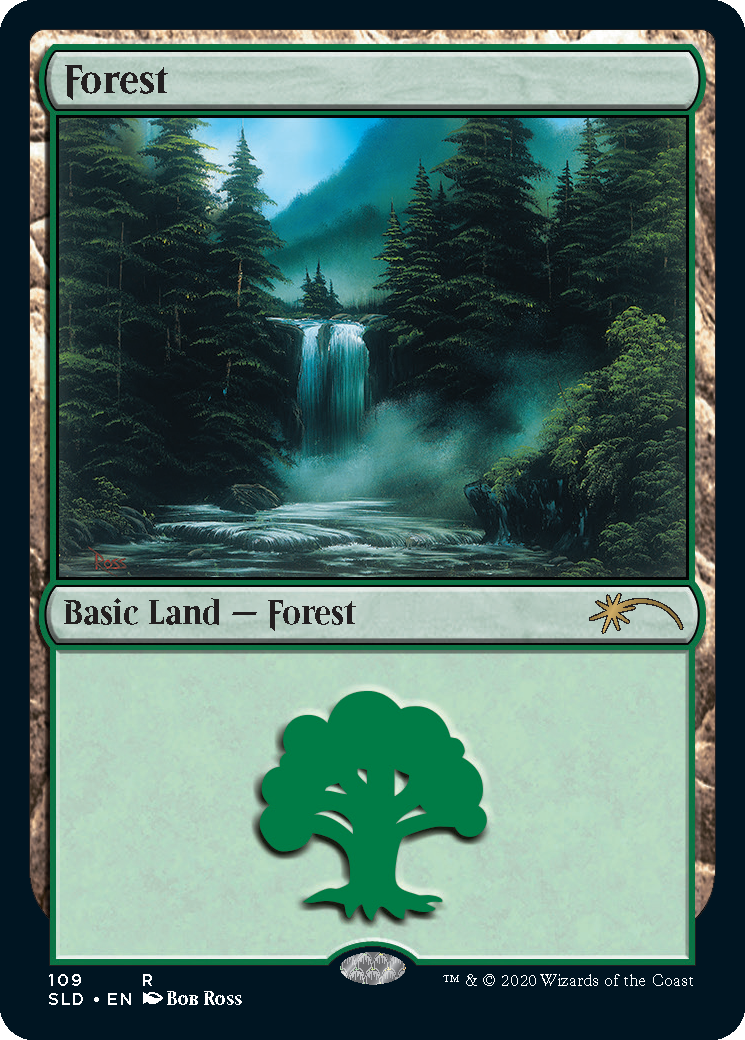 Magic: The Gathering Bob Ross cards