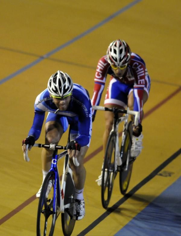 Argentina couldn't quite get on terms with Chile in the Madison
