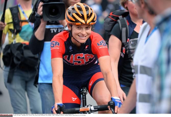 Lauren Hall (USA) wasn't racing for her trade team, Optum p/b Kelly Benefit Strategies