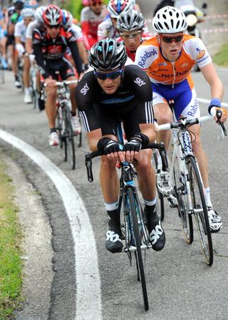 Steve Cummings escape, Giro d'Italia 2010, stage eight
