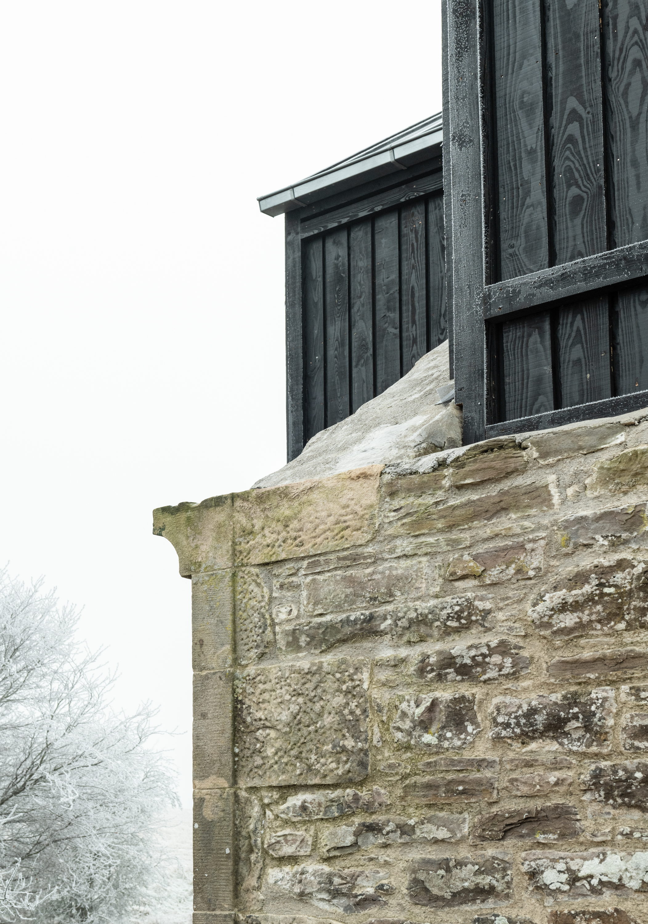 Scottish cottage Black and Stone by Mallett