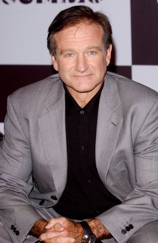 Robin Williams in Photocall for Spanish Premiere of "Insomnia"