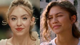 Sydney Sweeney in Euphoria and Zendaya in Spider-Man.