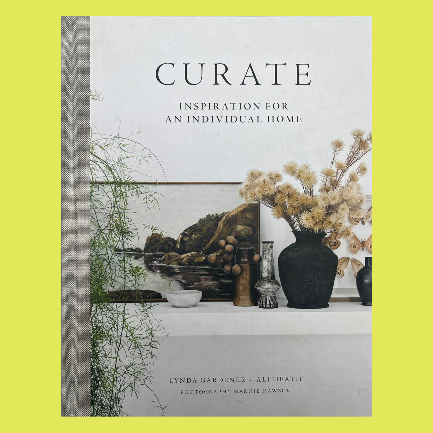 A book titled Curate by Lynda Gardener and Ali Heath