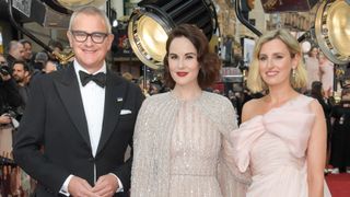 Hugh Bonneville, Michelle Dockery, Laura Carmichael at the Downton Abbey: A New Era world premiere