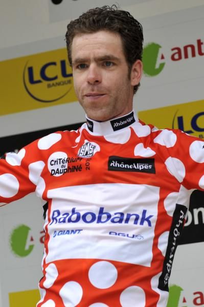 Bram Tankink (Rabobank) leads the mountains classification after three stages.