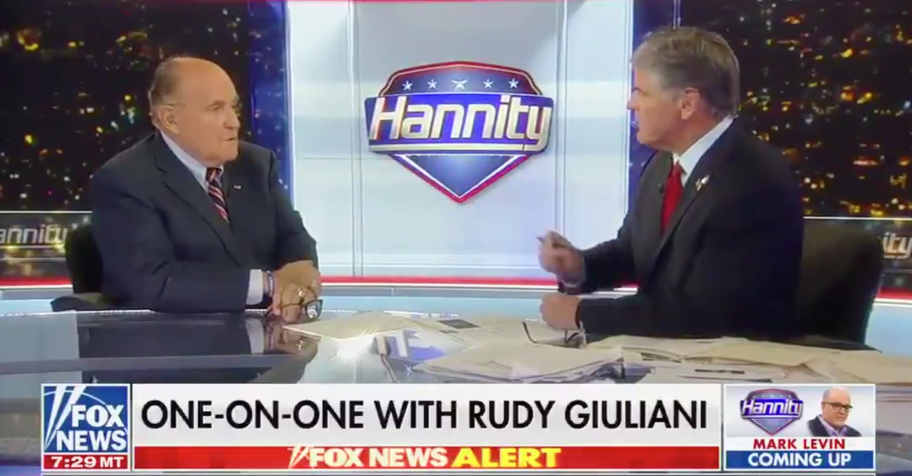 Rudy Guliani.