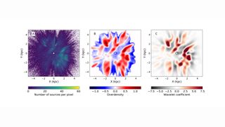 Poggio used Gaia data to map the regions of the Milky Way with higher concentrations of young stars.