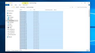 How to batch rename multiple files in Windows 10: Rename files in bulk step 2: Select all the files you want to rename