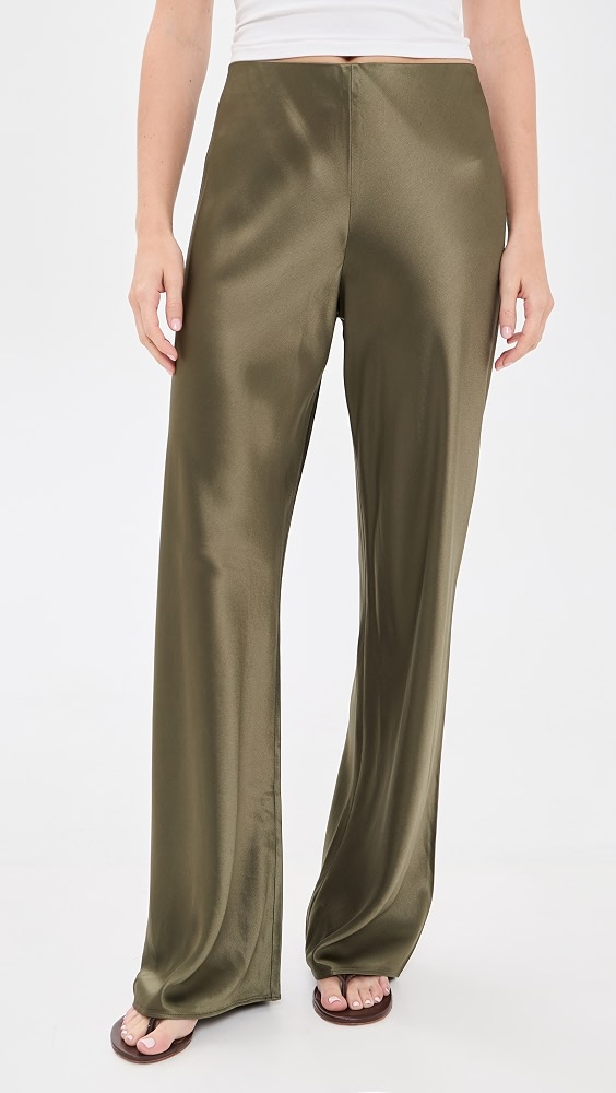 Bristol Satin Pants - Camoflage