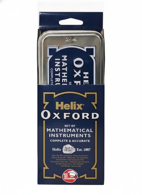 Helix Oxford Maths Set With Storage Tin