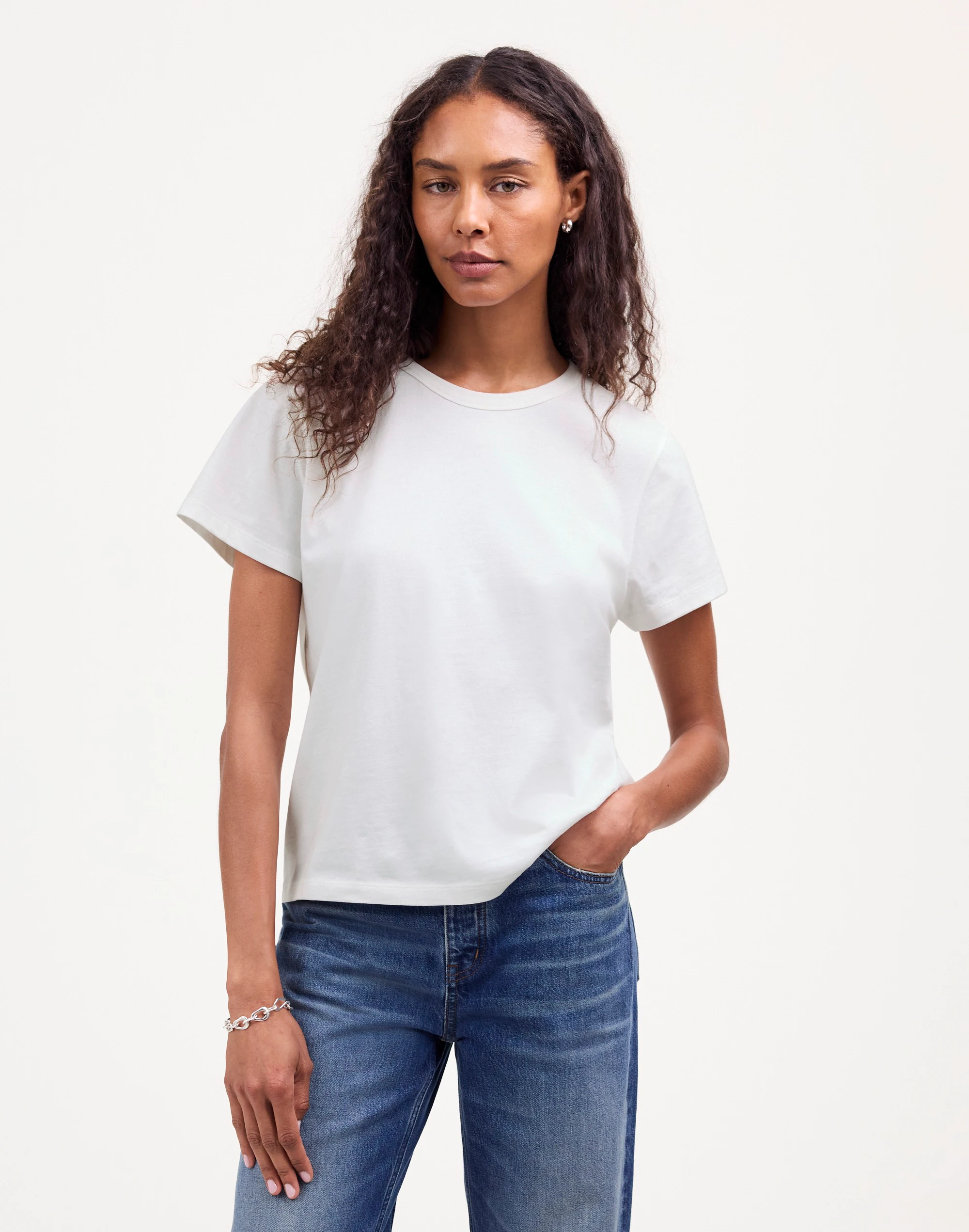 The Perfect Crewneck Tee in Cotton