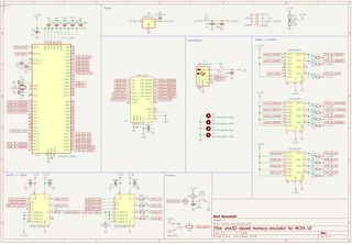 Intel 4040 SBC schematic