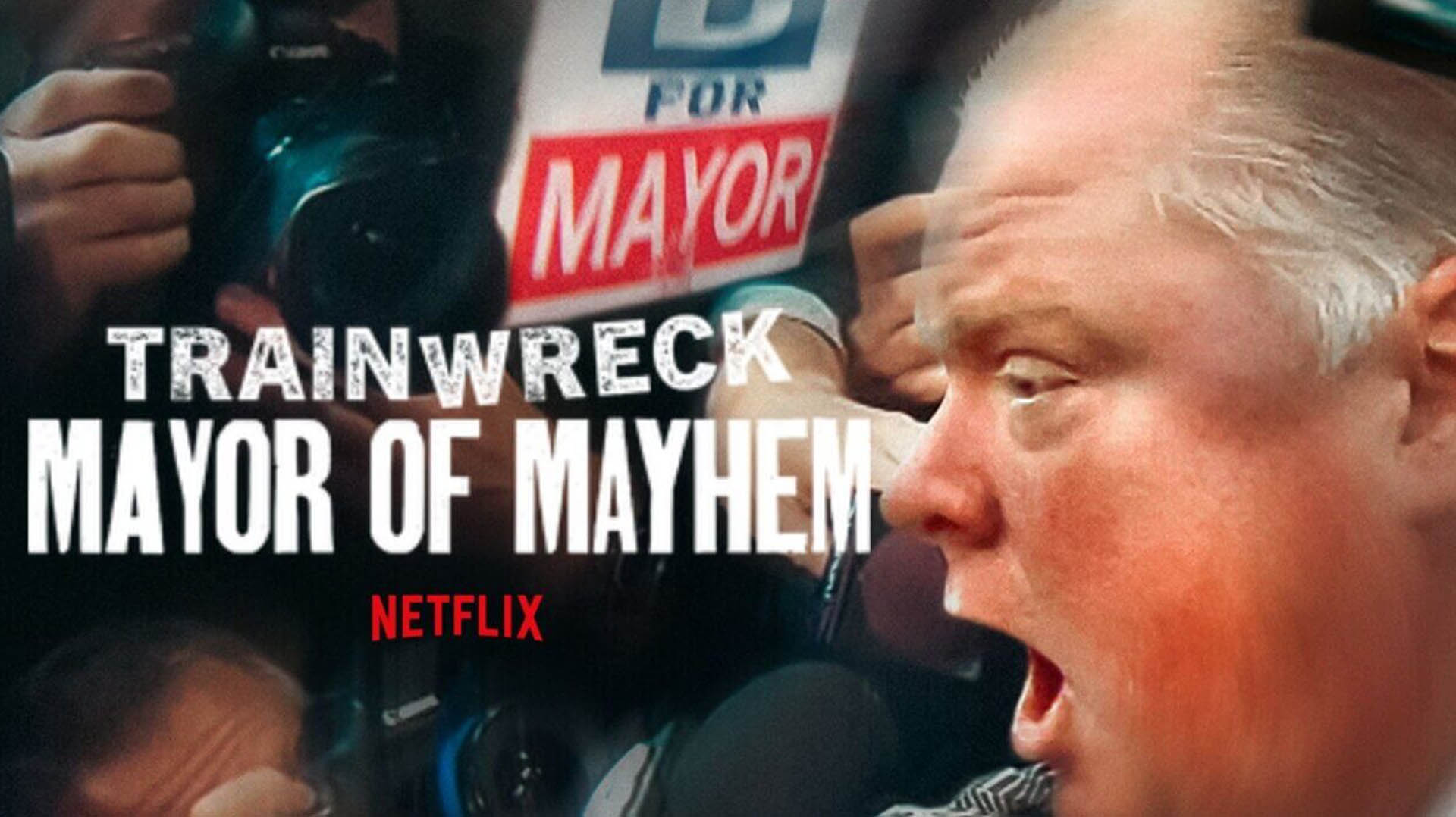 Trainwreck: Mayor of Mayhem title card.