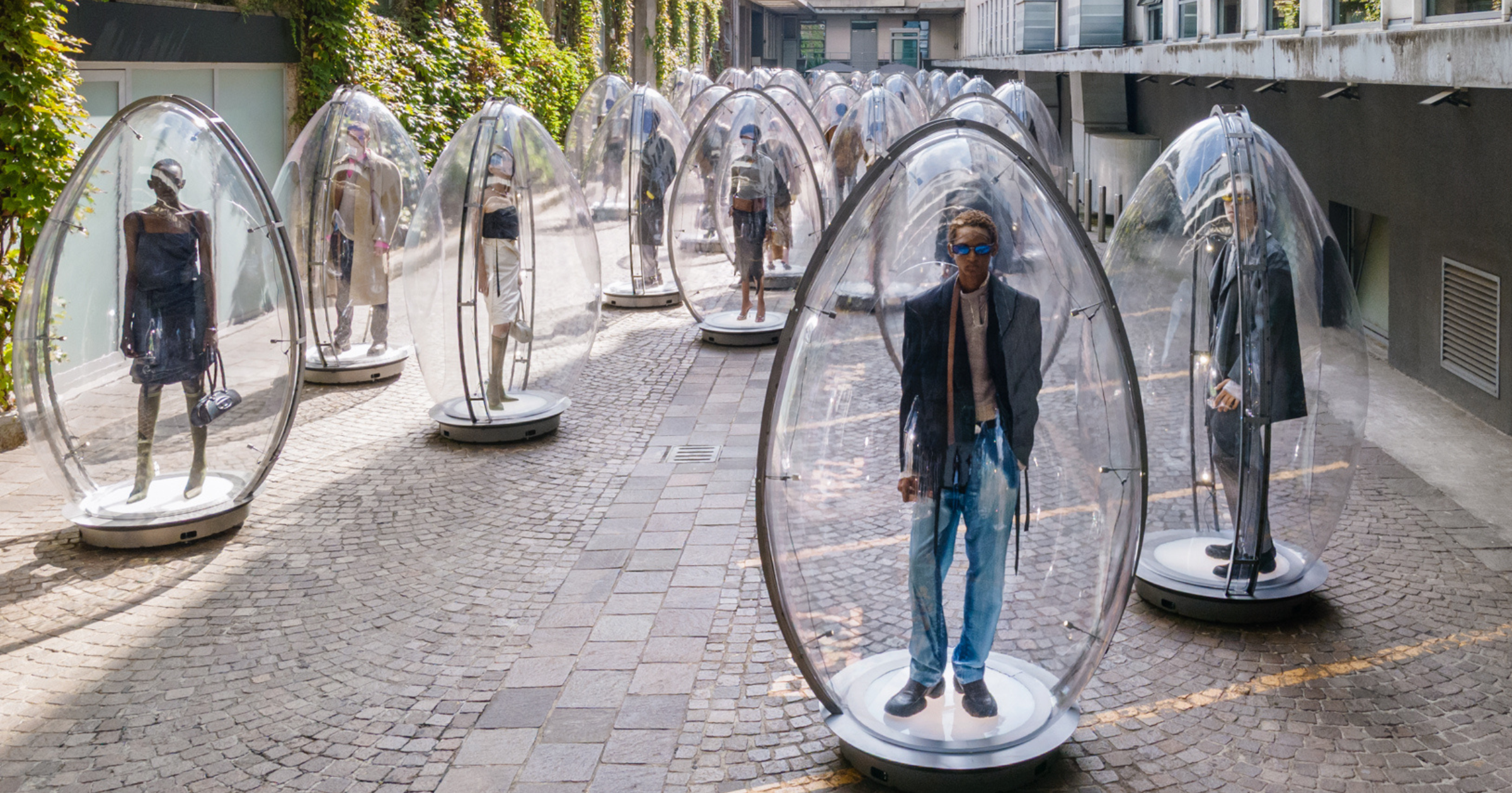 Diesel Spring/Summer 26 Milan Fashion Week egg hunt