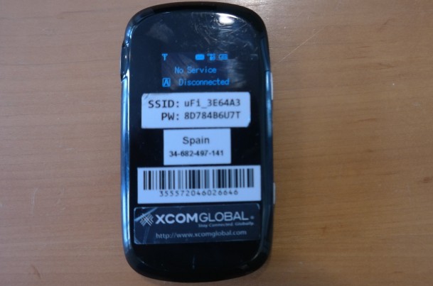 XCom Global ZTE MF60 Screen