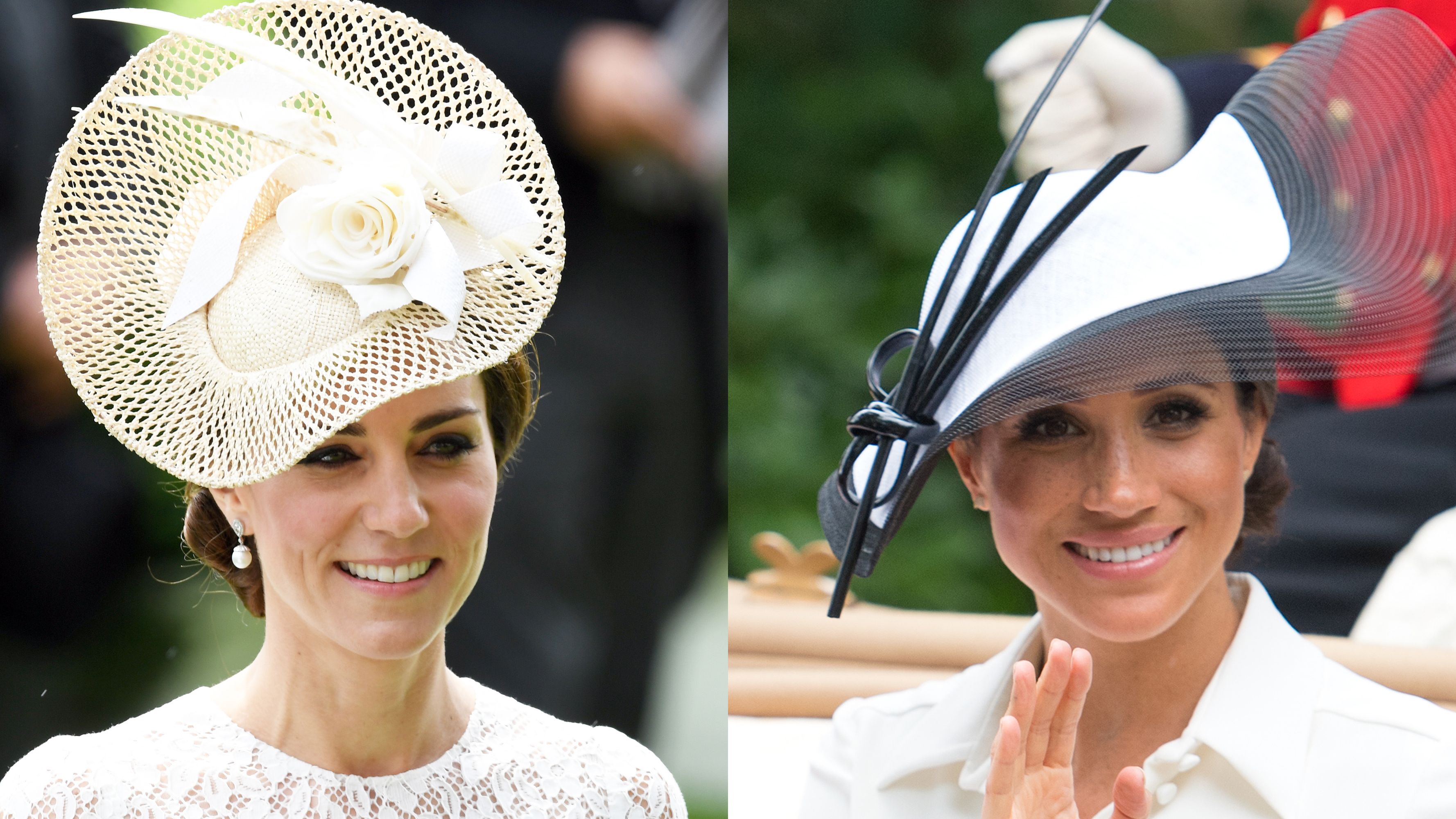 Meghan Markle s 2018 Royal Ascot Dress and Kate Middleton s in