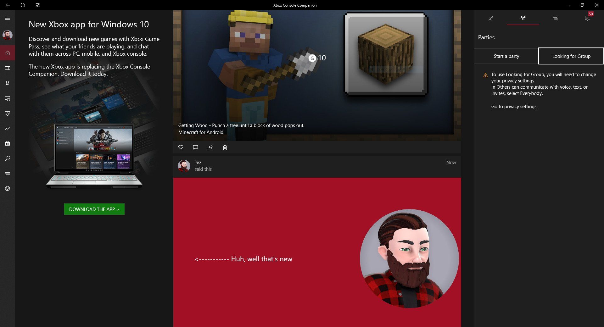 Microsoft starts promoting switch to new Xbox PC app in Console