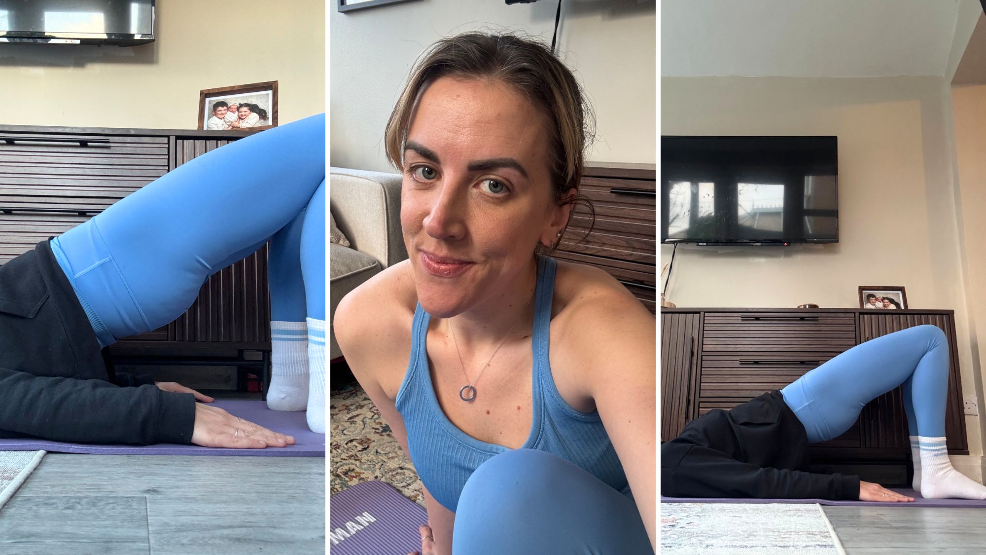 Pilates pelvic curls