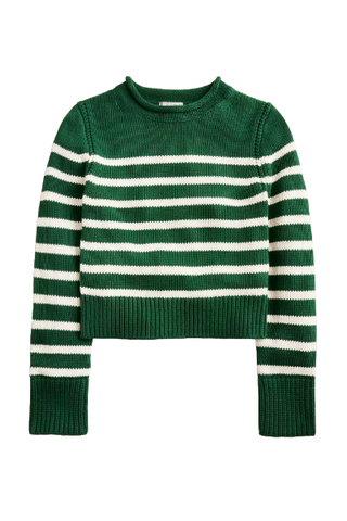 J.Crew Heritage Cotton Rollneck™ Sweater in Stripe