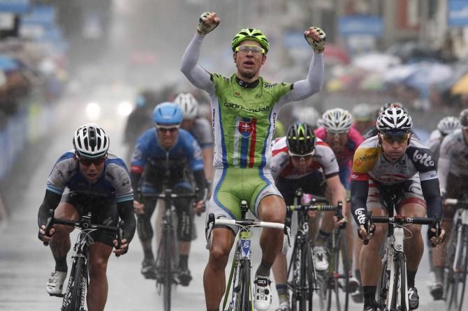 Peter Sagan (Cannondale) wins stage 3 of Tirreno-Adriatico
