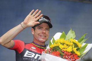 Cadel Evans thanks his supporters for one final time