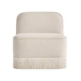 Sinclair Fringe Armless Chair