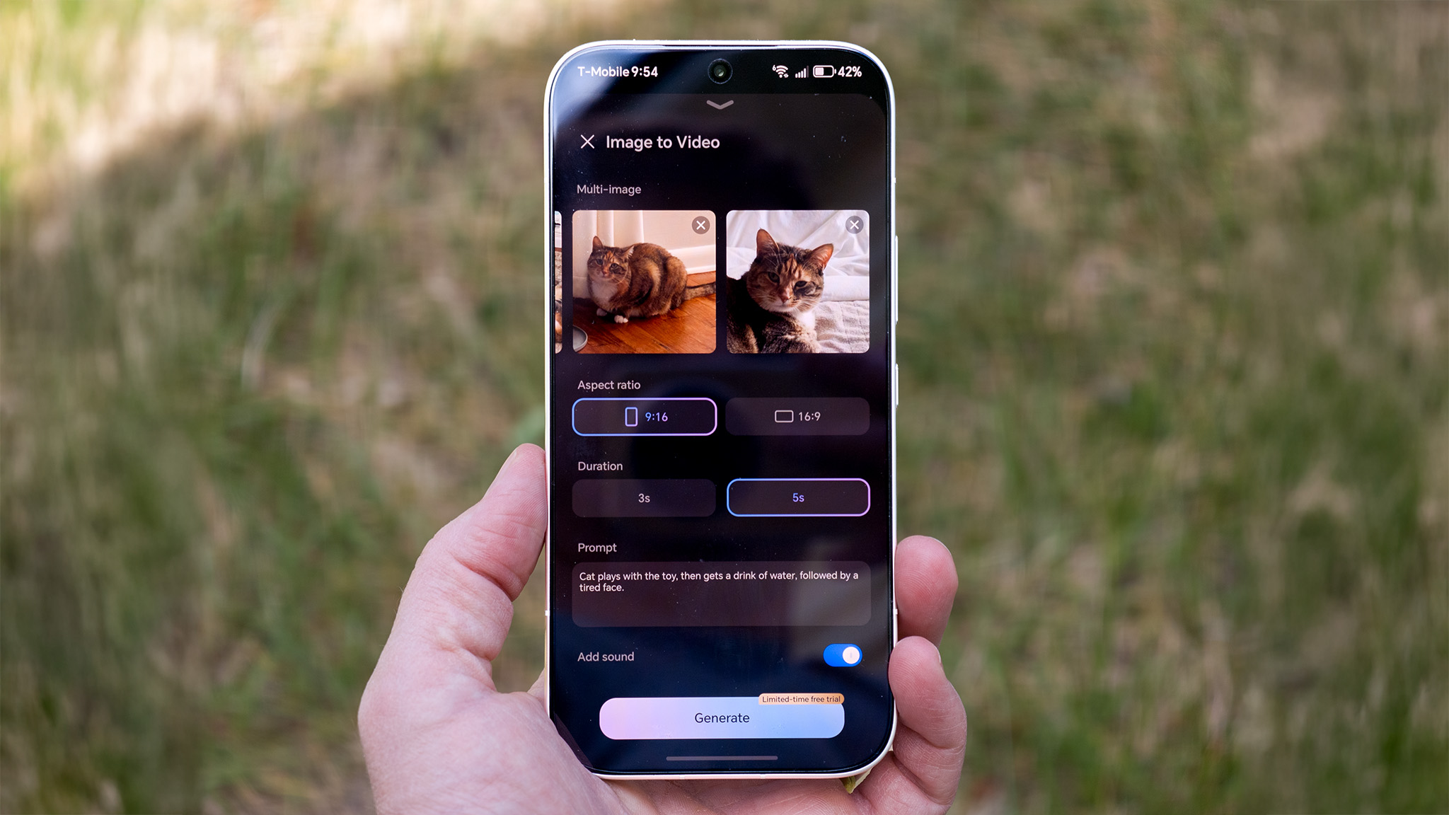 The Honor 600 has new AI features, including AI Photo to Video 2.0 and AI Breakout Collage