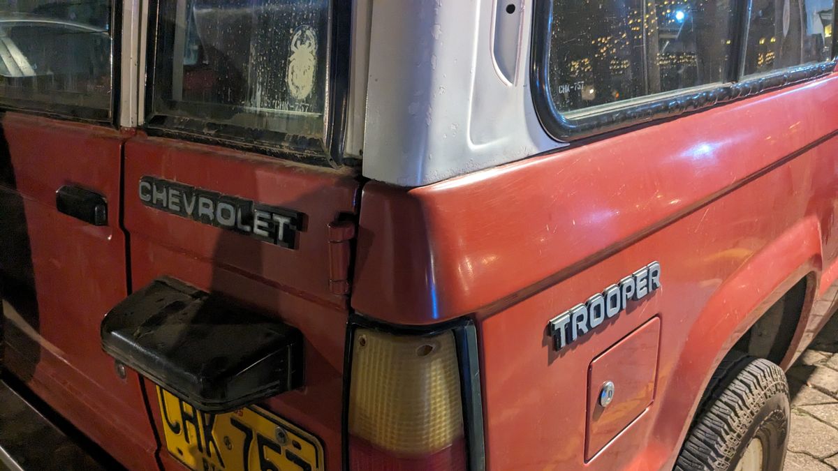A classic Chevrolet Trooper