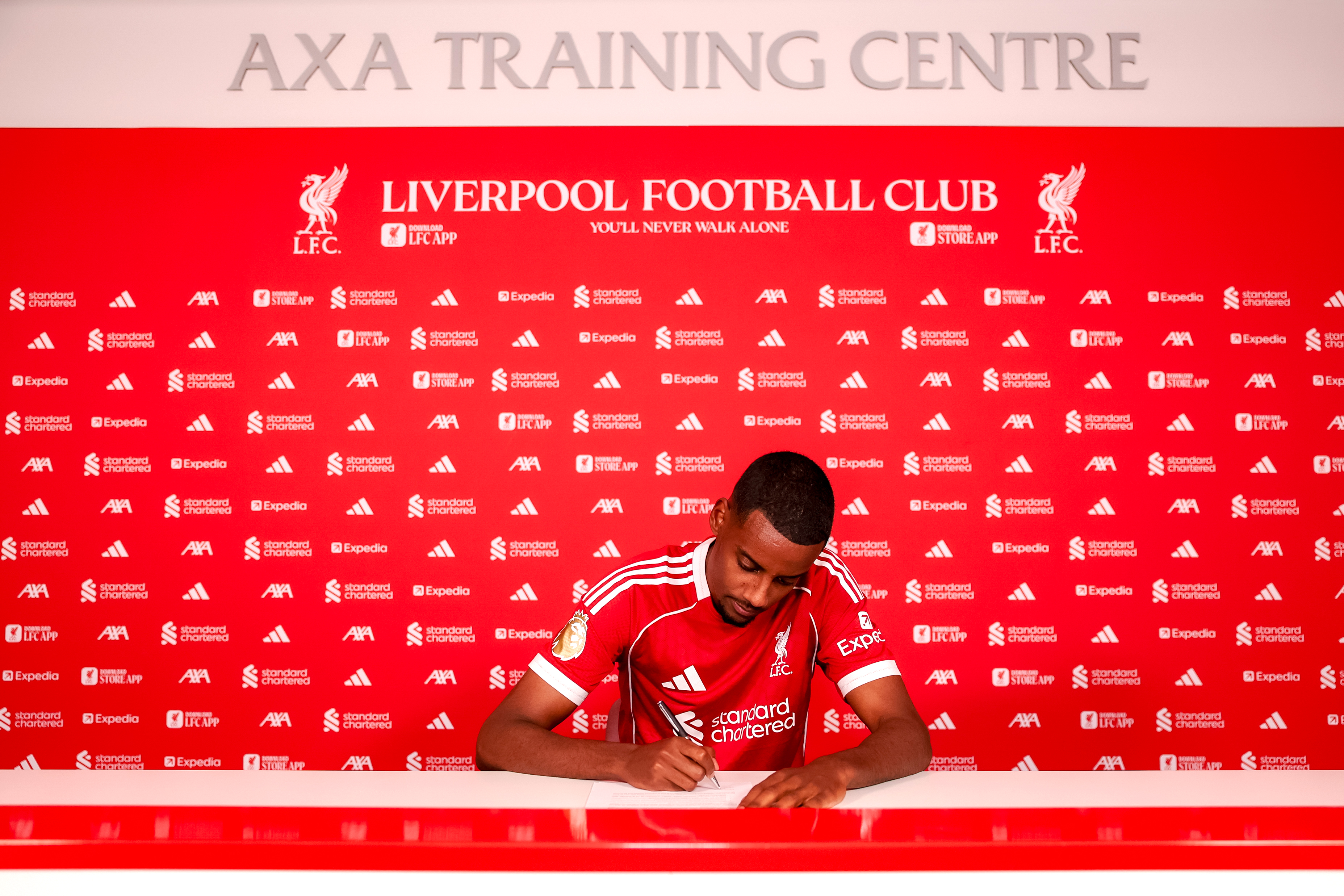 Alexander Isak signs for Liverpool in a British record transfer from Newcastle
