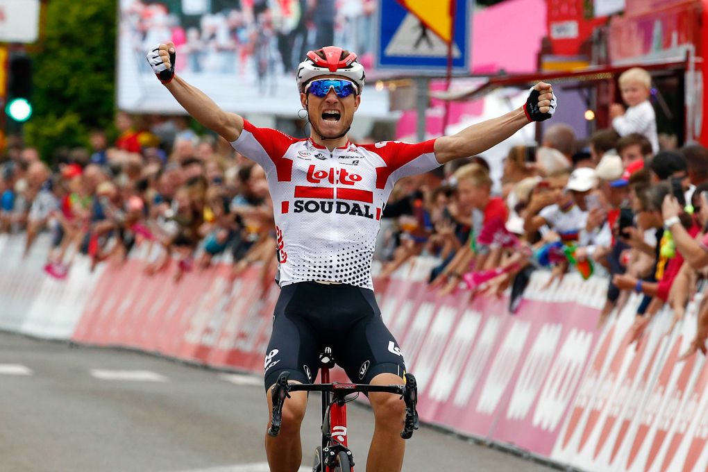 Tosh Van der Sande (Lotto Soudal) wins the final stage at Tour de Wallonie