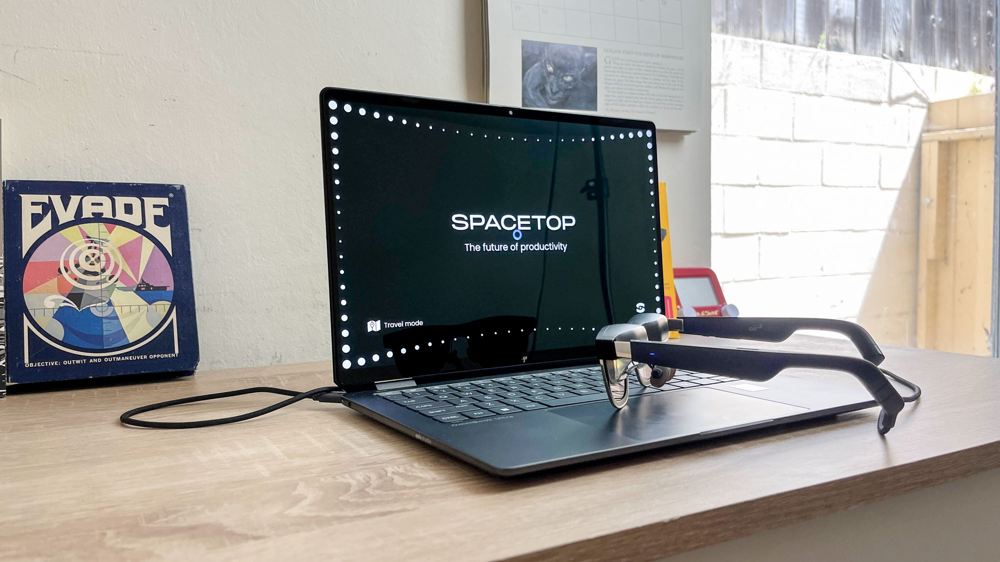 Spacetop in action