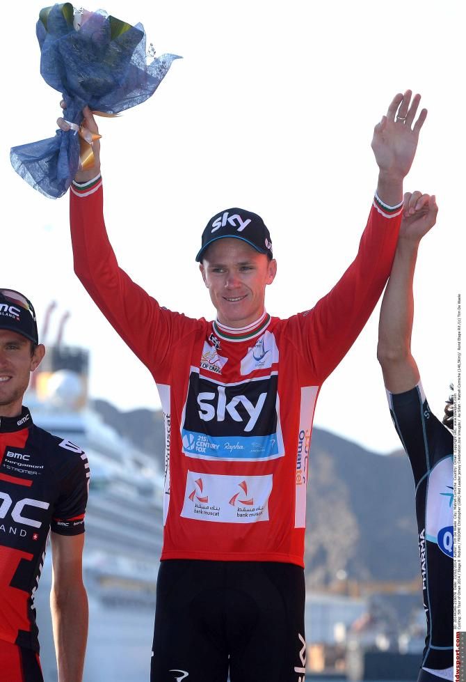 Chris Froome (Sky) beat Tejay van Garderen and Rigoberto Uran to win overall.